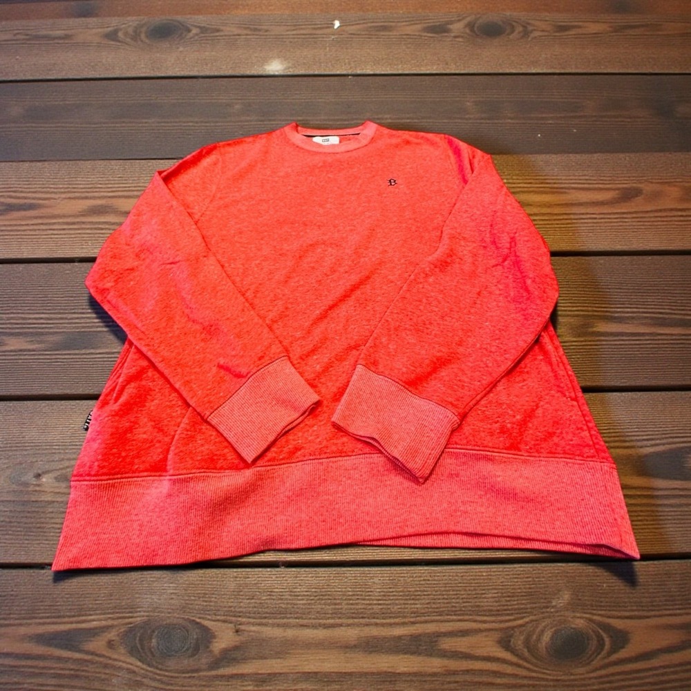 Bait Superior Goods Red Crewneck Sweatshirt Mens Xtra Large Streetwear Taiwan